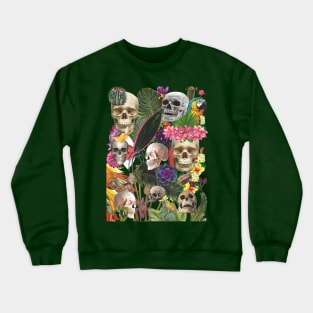 Tropical Day of the Dead Crewneck Sweatshirt